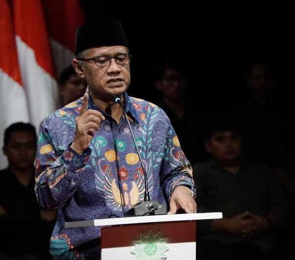 Bicarakan Tambang dengan Jokowi di Istana, Haedar Nashir: Jangan Underestimate&nbsp;Kami